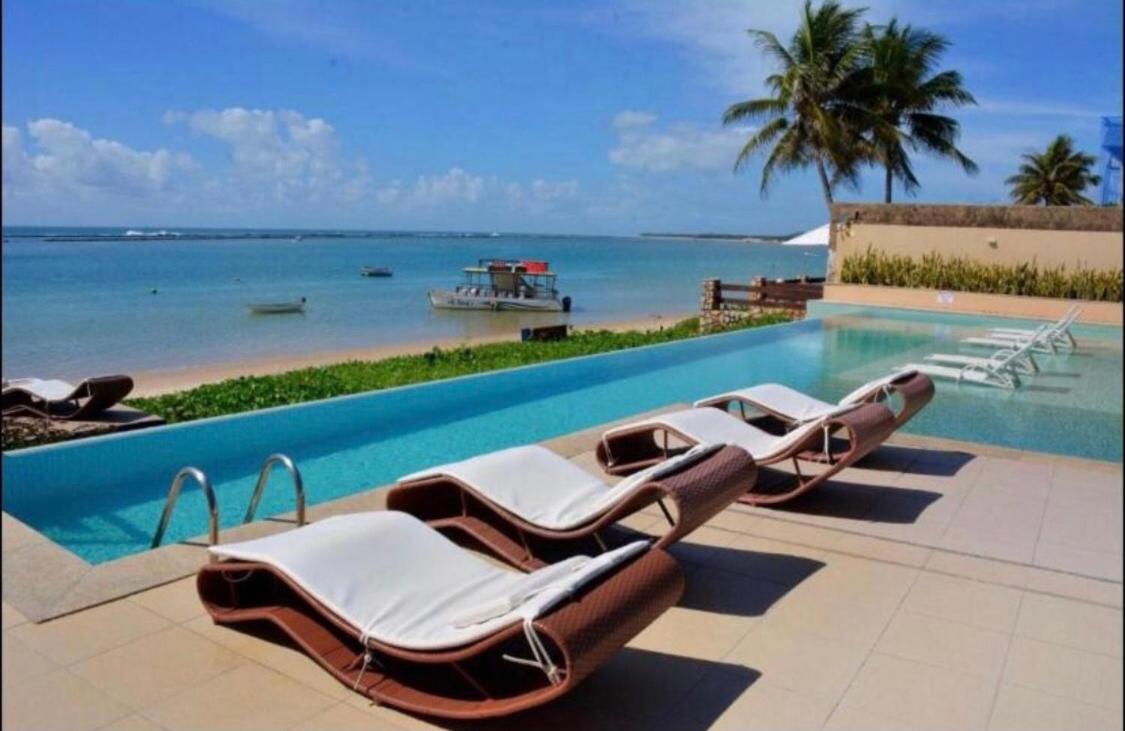 Barra Bali Ap 06 - Paraiso A Beira Mar 拉巴拉德纳圣米格尔 外观 照片