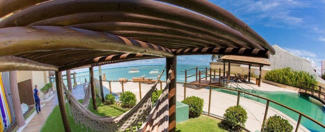 Barra Bali Ap 06 - Paraiso A Beira Mar 拉巴拉德纳圣米格尔 外观 照片